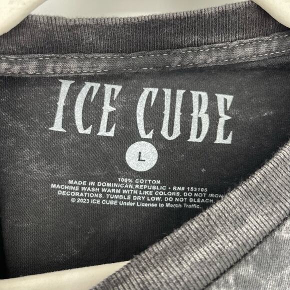 Officially Licensed Ice Cube Today Was A Good Day T-Shirt Black Acid Wash Large - Picture 5 of 7